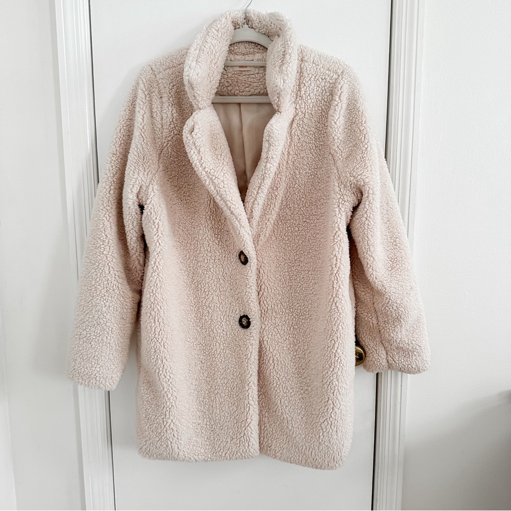 Oversized Teddy Coat